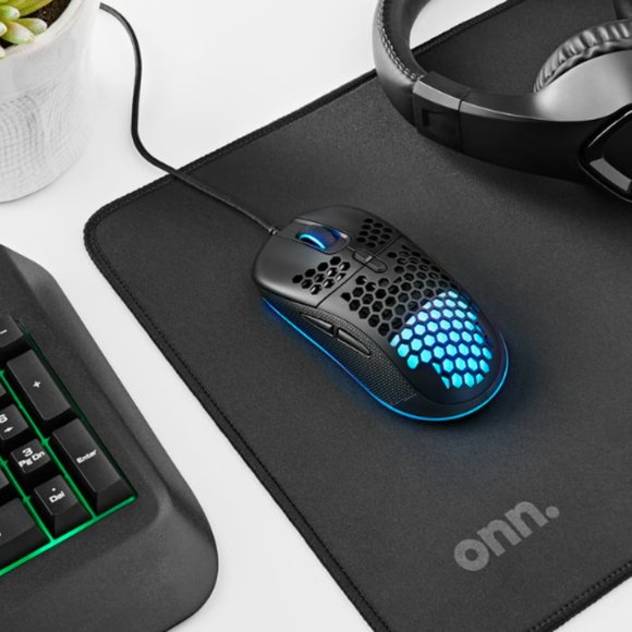 onn. Lightweight Gaming Mouse with LED Lighting - Picture 6 of 6